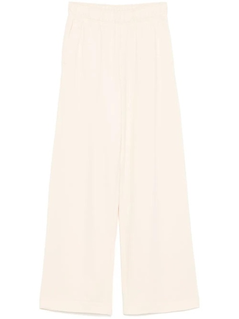 Moncler cotton wide-leg track pants - Neutrals - zdjęcie produktu nr 1