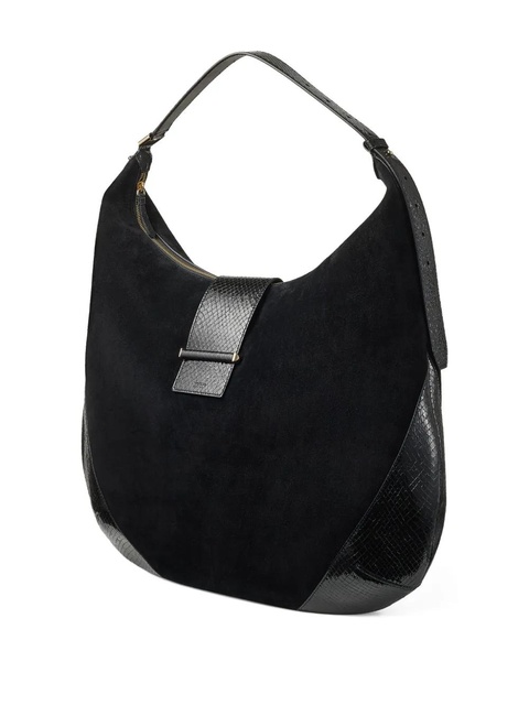 Jimmy Choo large Bar Hobo bag - Black - zdjęcie produktu nr 2