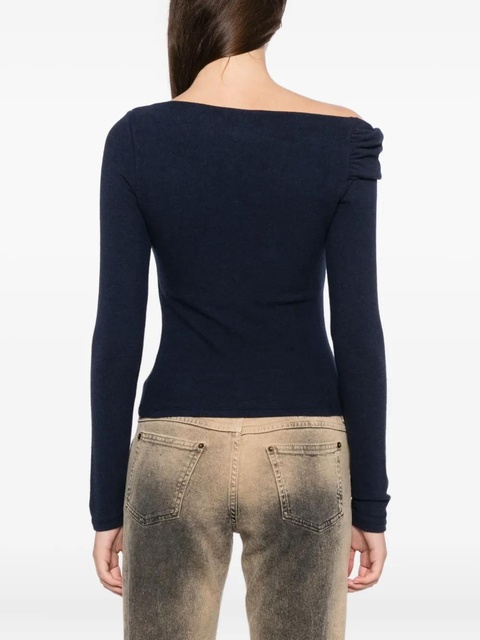 Reformation Ello top - Blue - zdjęcie produktu nr 2