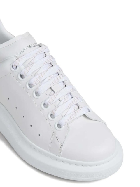 Alexander McQueen suede-panelled sneakers - White - zdjęcie produktu nr 2