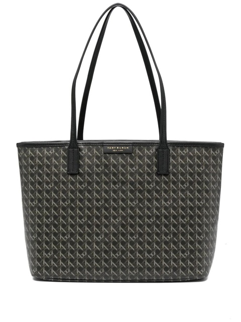 Tory Burch monogrammed logo tote bag - Black - zdjęcie produktu nr 1