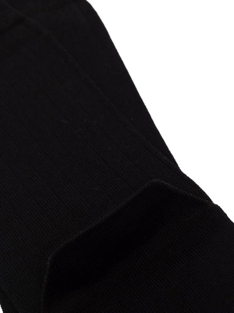 Maison Margiela Tabi fine-ribbed socks - Black - zdjęcie produktu nr 2