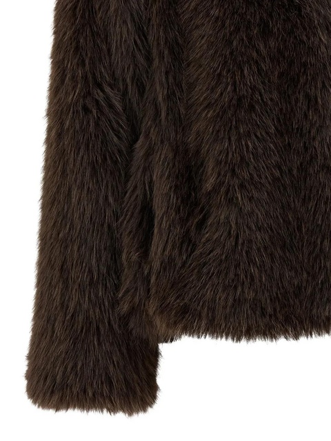 Weekend Max Mara Brenta faux-fur coat - Brown - zdjęcie produktu nr 2