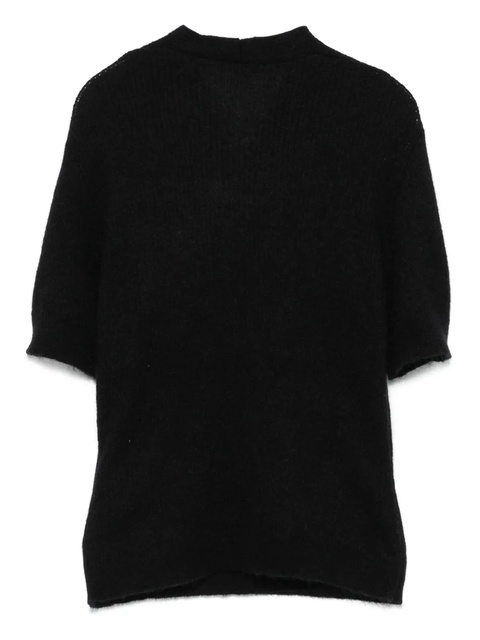 Balmain embossed-button top - Black - zdjęcie produktu nr 2