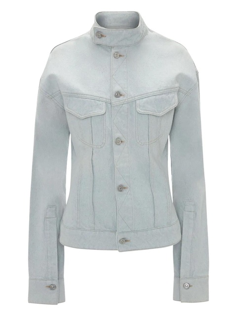 Victoria Beckham Sculptural denim jacket - Blue - zdjęcie produktu nr 1