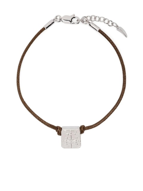Missoma x Lucy Williams Byzantine-coin cord bracelet - Silver - zdjęcie produktu nr 1