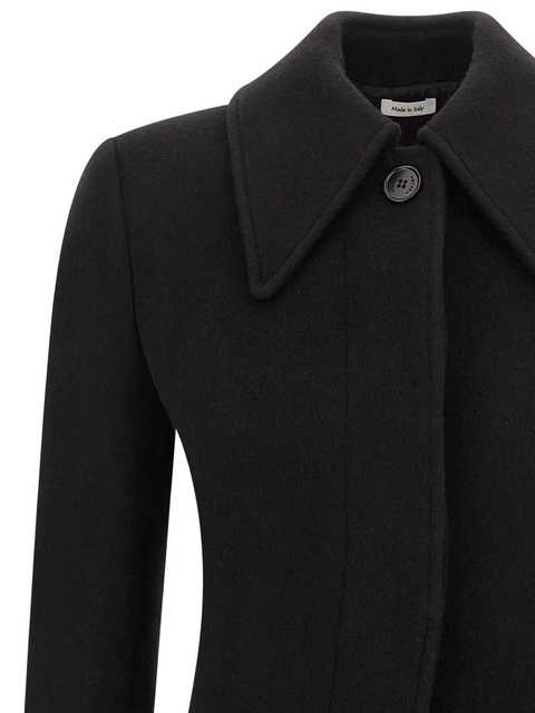 Alexander McQueen single-breasted coat - Black - zdjęcie produktu nr 2
