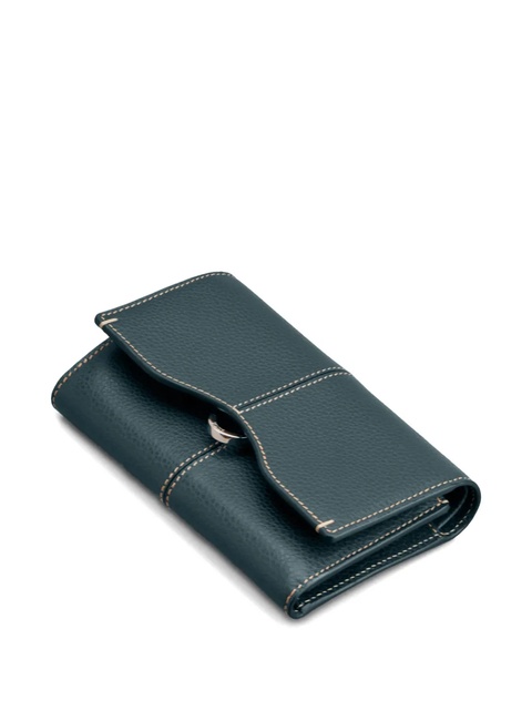Tod's leather wallet - Green - zdjęcie produktu nr 1