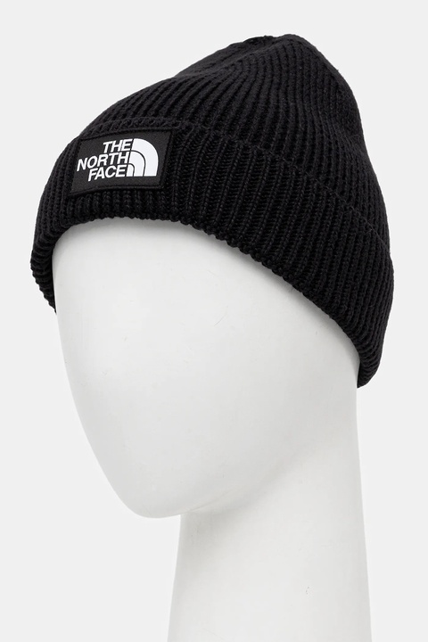 The North Face czapka TNF Logo Box kolor czarny NF0A8CHEJK31 - zdjęcie produktu nr 2