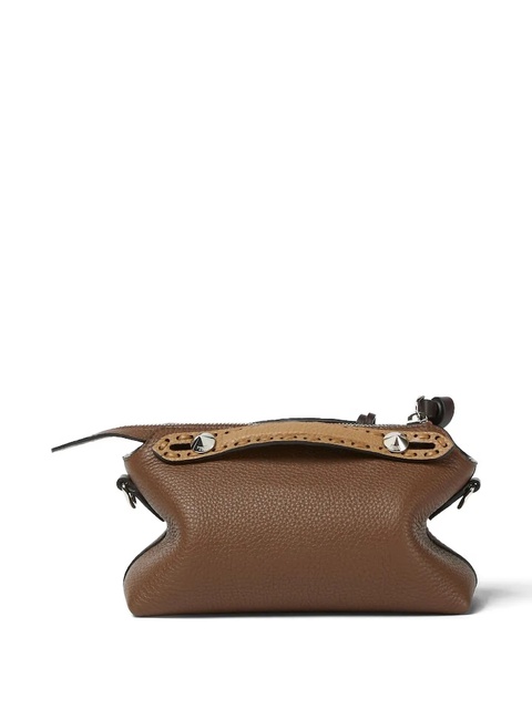 FENDI mini By The Way Selleria leather handbag - Brown - zdjęcie produktu nr 2
