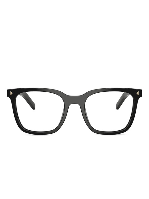 Prada Eyewear logo-print glasses - Black - zdjęcie produktu nr 1