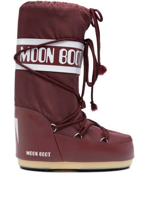 Moon Boot logo lace-up boot - Red - zdjęcie produktu nr 1