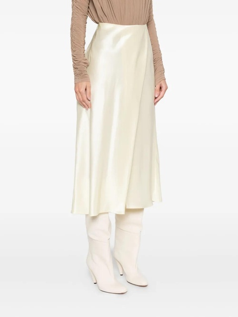 KHAITE Demi midi skirt - Yellow - zdjęcie produktu nr 2