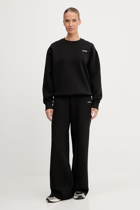 Guess bluza AURELIA damska kolor czarny gładka V5BQ05 K1971 - zdjęcie produktu nr 2