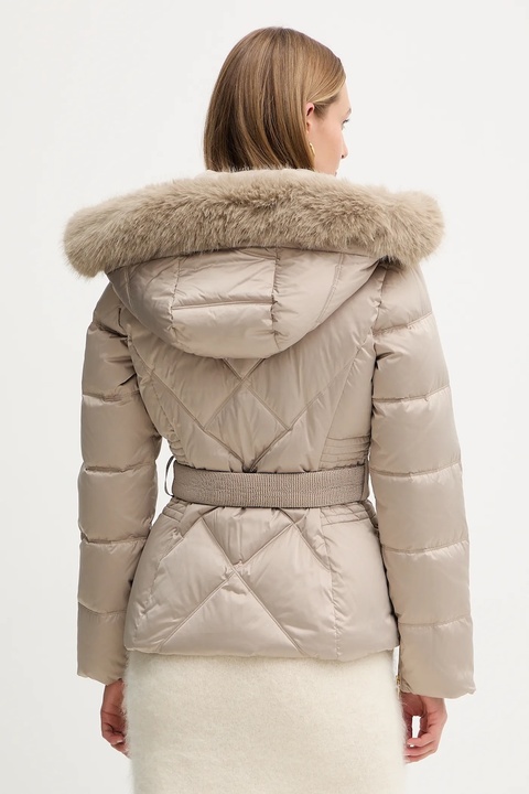 Marciano Guess kurtka puchowa ELLY kolor beżowy zimowa 5BGL37 7374A - zdjęcie produktu nr 2