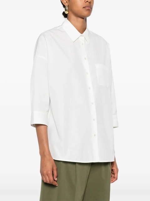 Weekend Max Mara three-quarter sleeve shirt - White - zdjęcie produktu nr 2