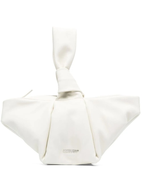 AMBUSH Twist knot-detail tote - White - zdjęcie produktu nr 1