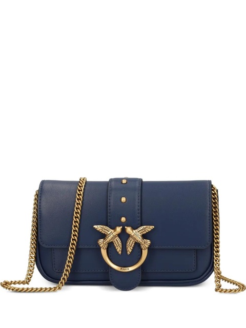 PINKO mini Pocket Love cross-body bag - Blue - zdjęcie produktu nr 1