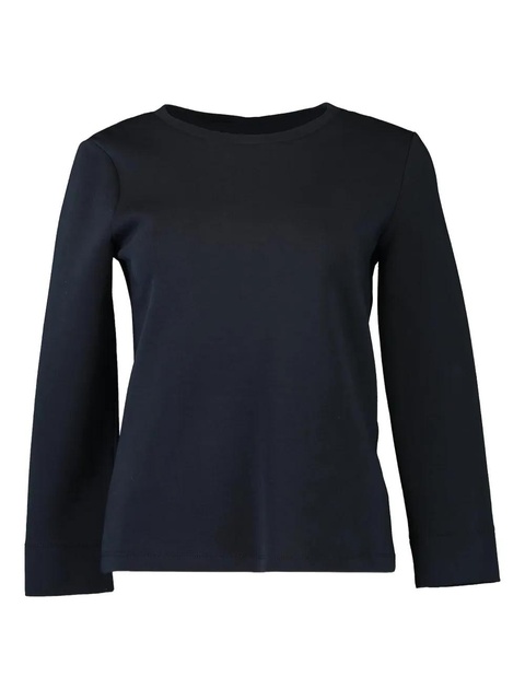 Max Mara three-quarter sleeve round-neck top - Black - zdjęcie produktu nr 1
