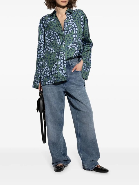 Lanvin printed shirt - Green - zdjęcie produktu nr 1