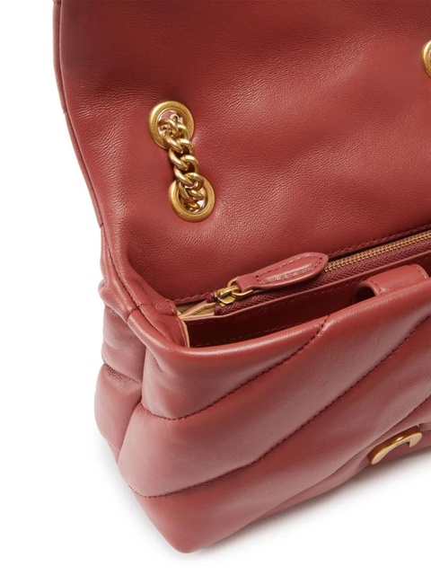 PINKO mini Love Puff crossbody bag - Red - zdjęcie produktu nr 2