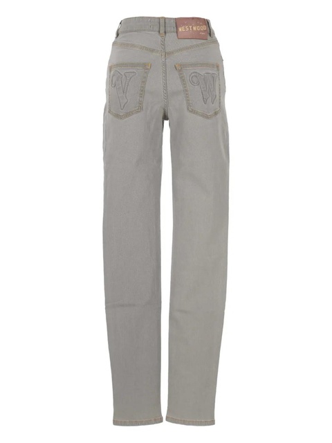 Vivienne Westwood logo-detail jeans - Grey - zdjęcie produktu nr 2