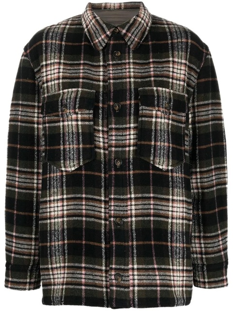 MARANT ÉTOILE Every padded oversized coat - Brown - zdjęcie produktu nr 1