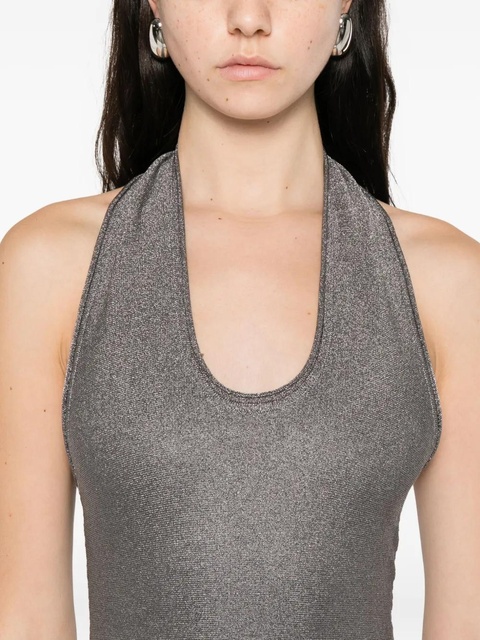 KHAITE Melina midi dress - Grey - zdjęcie produktu nr 2