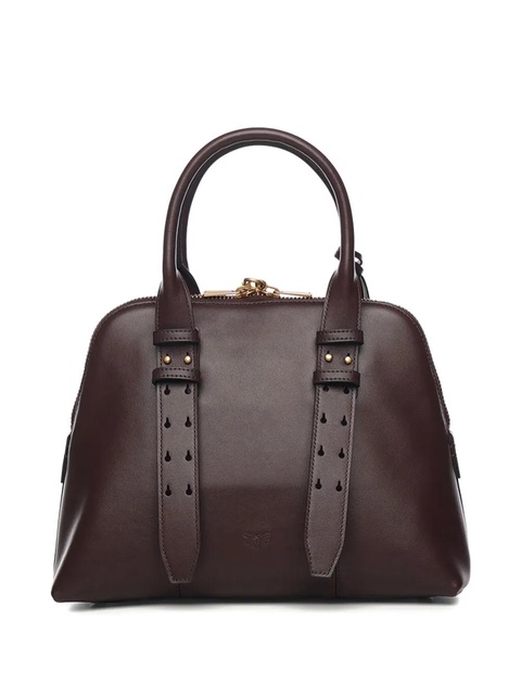 PINKO medium Escape leather tote bag - Red - zdjęcie produktu nr 1