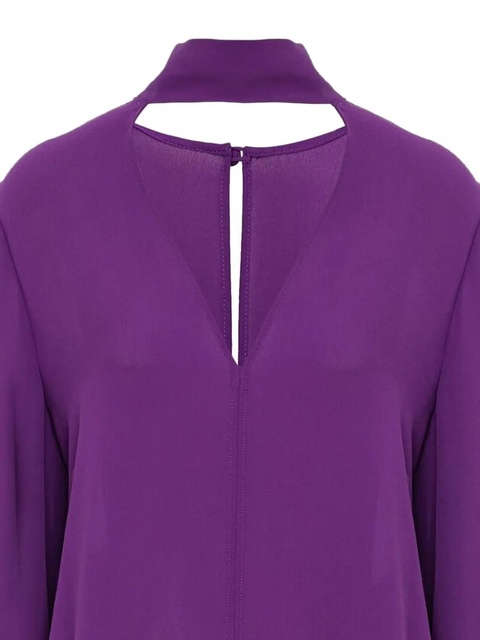Valentino Garavani silk blouse - Purple - zdjęcie produktu nr 2