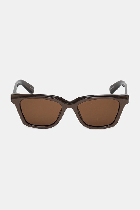 Jacquemus okulary przeciwsłoneczne CARRE damskie kolor brązowy JAC109C1SUN - zdjęcie produktu nr 2