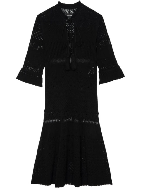Zadig&Voltaire Memphisa dress - Black - zdjęcie produktu nr 1