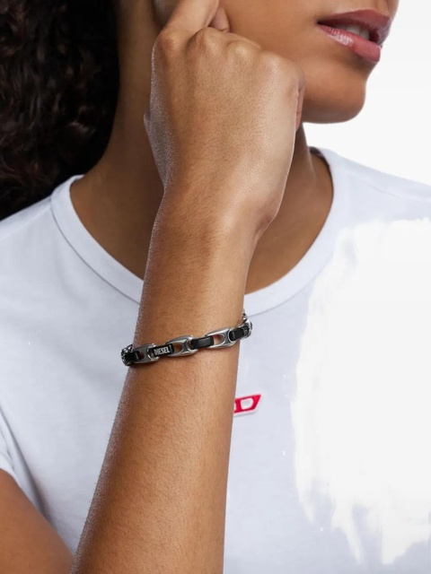 Diesel chain-link bracelet - Black - zdjęcie produktu nr 2