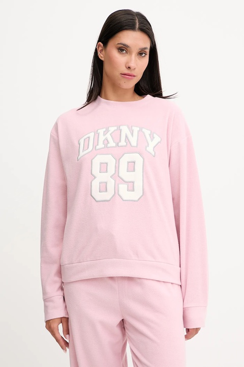 Dkny piżama damska kolor różowy YI80066 - zdjęcie produktu nr 2