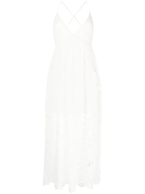 ZIMMERMANN Lexi embroidered slip dress - White - zdjęcie produktu nr 1