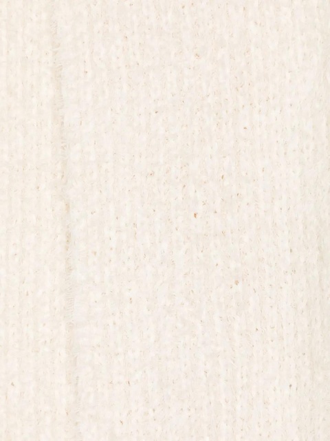 Magda Butrym ribbed-knit hooded scarf - Neutrals - zdjęcie produktu nr 2