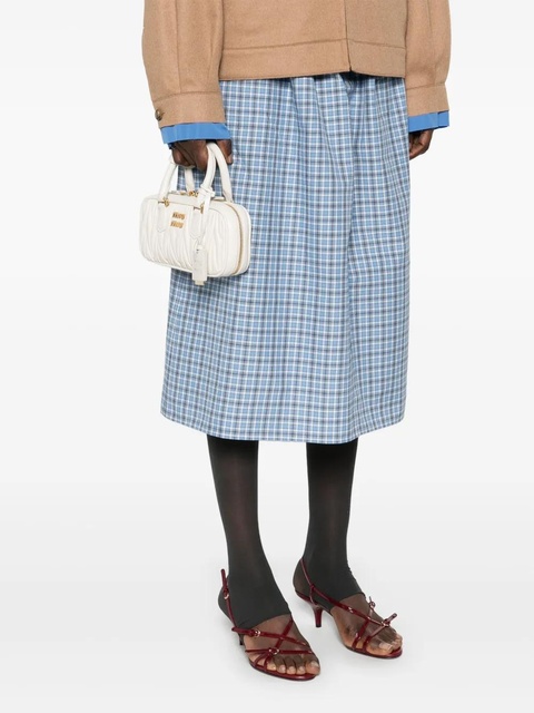 Miu Miu mini Arcadie tote bag - White - zdjęcie produktu nr 2