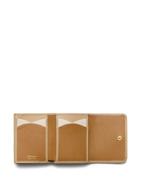 Prada small Saffiano leather wallet - Neutrals - zdjęcie produktu nr 2