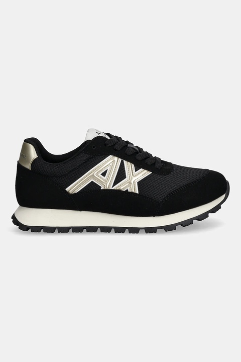 Armani Exchange sneakersy damskie kolor czarny XW002150 AF19388 MC077 - zdjęcie produktu nr 2