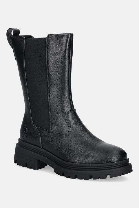 U.S. Polo Assn. sztyblety ALICYA004 damskie kolor czarny na płaskim obcasie ALICYA004W/EY1 - zdjęcie produktu nr 1