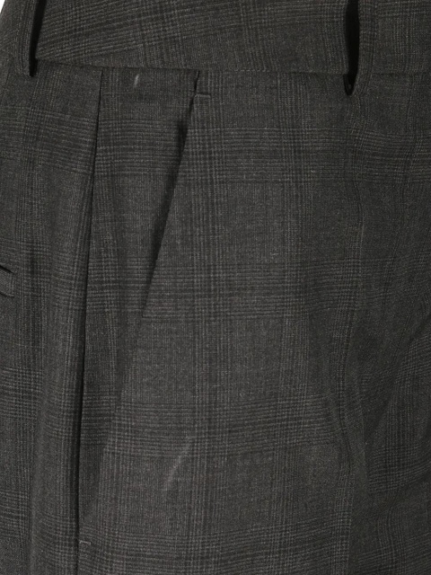 The Frankie Shop checked-pattern trousers - Grey - zdjęcie produktu nr 1