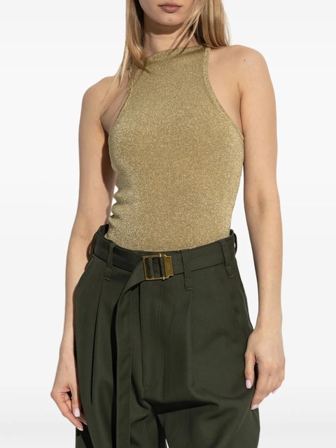 Cult Gaia metallic bodysuit - Gold - zdjęcie produktu nr 2