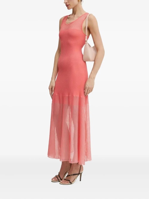 PINKO ribbed-pleated midi dress - zdjęcie produktu nr 1