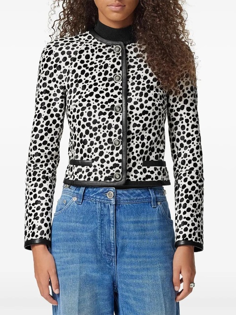 Versace Dalmatian-print raglan jacket - White - zdjęcie produktu nr 2
