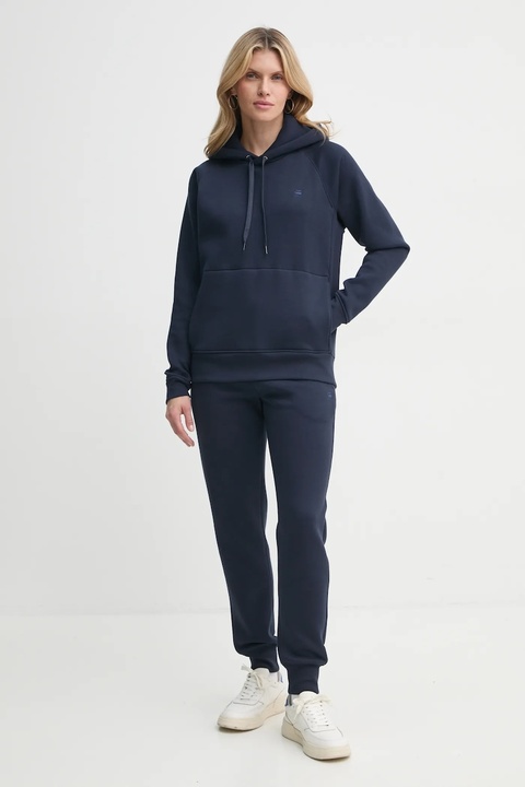 G-Star spodnie dresowe kolor granatowy gładkie - zdjęcie produktu nr 1