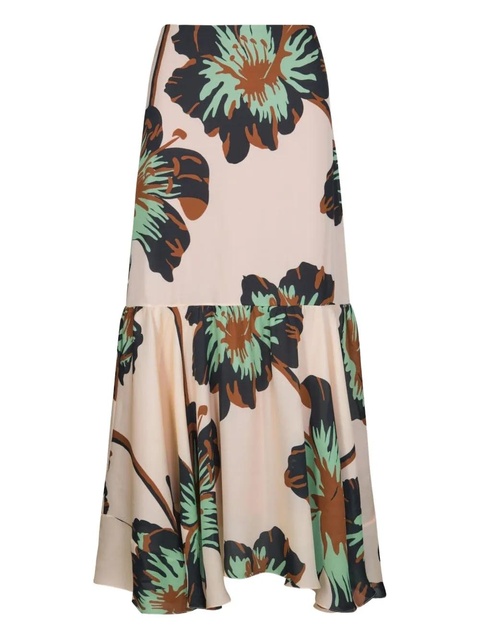 Johanna Ortiz Buena Vista floral maxi skirt - Neutrals - zdjęcie produktu nr 2