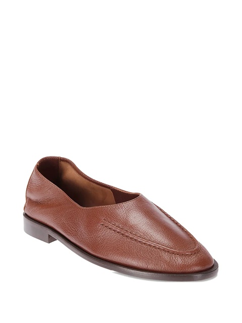 Hereu Juliol Winter leather loafers - Brown - zdjęcie produktu nr 2