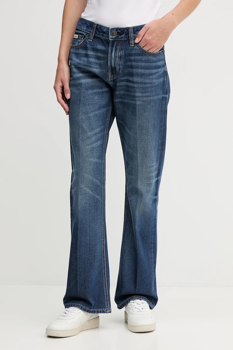 Calvin Klein Jeans jeansy damskie medium waist LV147D734G - zdjęcie produktu nr 1