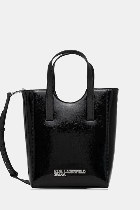 Karl Lagerfeld Jeans torebka kolor czarny A4W30168 - zdjęcie produktu nr 1