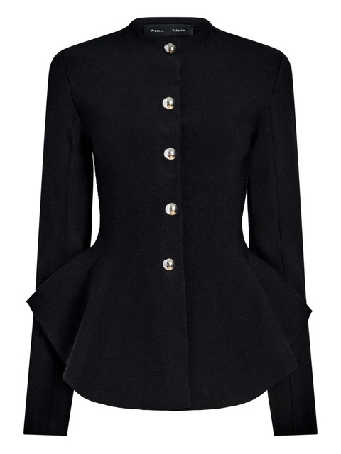 Proenza Schouler Dasha buttoned jacket - Black - zdjęcie produktu nr 1
